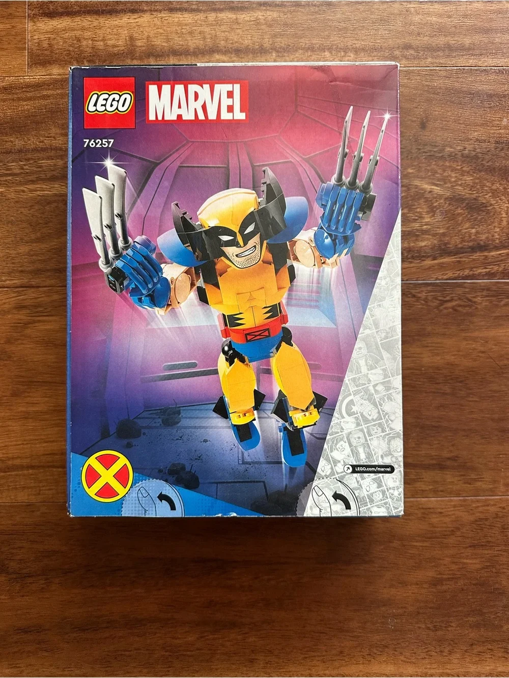 Lego Marvel Wolverine Buildable Figure - Yellow & Blue